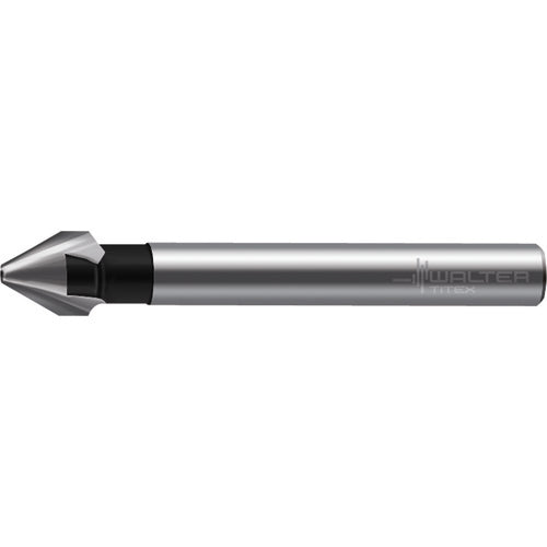 6.3mm Dia. × 45mm OAL 60° HSS Countersink Drill - USA Tool & Supply