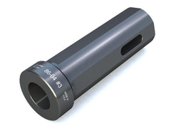 Taper Drill Sockets: Morse Taper - (Overall Length: 4") (Shank Dia: 1-1/4") - Part #: CNC 86-03#1 - USA Tool & Supply