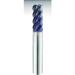 1/2X1/2X1-1/4X3-1/2 R.125 5FL EM - USA Tool & Supply