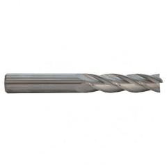 6mm TuffCut GP 4 Fl Std. Lgth. Chipbreaker TiN Coated Center Cutting End Mill - USA Tool & Supply