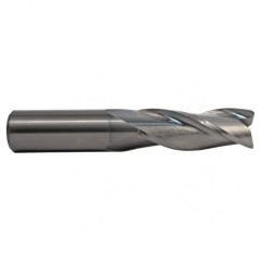 1mm TuffCut GP Std. Length 3 FL Center Cutting End Mill ALtima coated - USA Tool & Supply