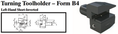 VDI Turning Toolholder - Form B4 (Left-Hand Short-Inverted) - Part #: CNC86 24.2516.1 - USA Tool & Supply