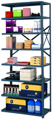 36 x 18 x 85'' (8 Shelves) - Open Style Add-On Shelving Unit - USA Tool & Supply