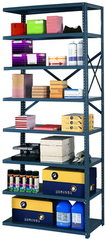 48 x 12 x 85'' (8 Shelves) - Open Style Add-On Shelving Unit - USA Tool & Supply