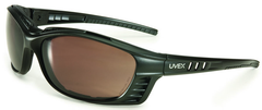 Livewire Matte Black Frame - Gray Lens Safety Glasses - USA Tool & Supply