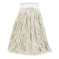 Value Pro Cotton #20 White 5″ Band Mop - USA Tool & Supply