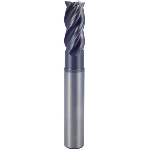 5/8″ × 5/8″ × 3/4″ × 6″ 4 Flute Square End Carbide End Mill-Plain Shank - Y-Coating - Exact Industrial Supply
