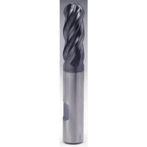 6 × 6 × 35 × 90 mm 2 Flute Square End Carbide End Mill-Plain Shank - Exact Industrial Supply
