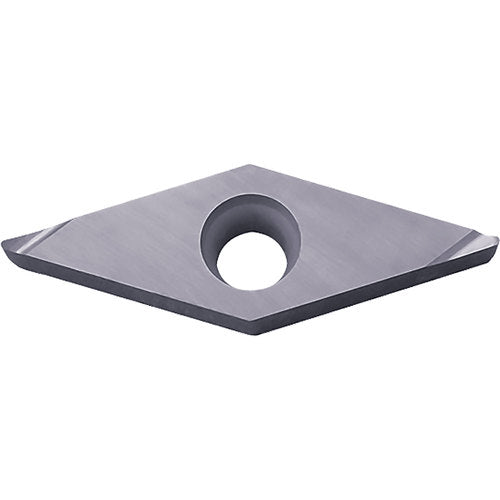 VBET 2202 M-F PR1425, 0.0039″ Corner Radius, 1/8″ Thick, 1/4″ Inscribed Circle, MEGACOAT NANO, Diamond, Turning Indexable Insert - Exact Industrial Supply