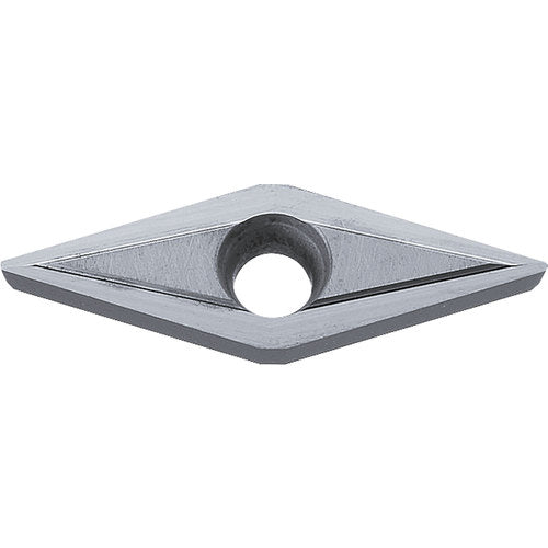VBGT 2202 FN-Z TN60, 0.0039″ Corner Radius, 1/8″ Thick, 1/4″ Inscribed Circle, TiCN/NbC, Diamond, Turning Indexable Insert - Exact Industrial Supply