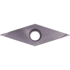 VBGT 22013 M-F PR1225, 0.002″ Corner Radius, 1/8″ Thick, 1/4″ Inscribed Circle, MEGACOAT, Diamond, Turning Indexable Insert - Exact Industrial Supply