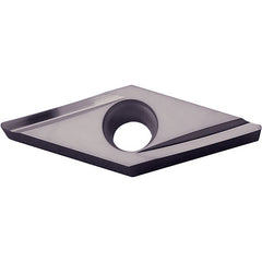 VBGT 221 M-Y PR1225, 1/64″ Corner Radius, 1/8″ Thick, 1/4″ Inscribed Circle, MEGACOAT, Diamond, Turning Indexable Insert - Exact Industrial Supply