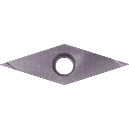 VBGT 2205 M-F PR1225, 0.0079″ Corner Radius, 1/8″ Thick, 1/4″ Inscribed Circle, MEGACOAT, Diamond, Turning Indexable Insert - Exact Industrial Supply