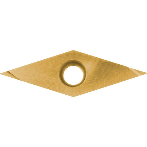 VBGT 2202 F PV730, 0.004″ Corner Radius, 1/8″ Thick, 1/4″ Inscribed Circle, TiAlN/TiN, 35 Degree Diamond, Turning Indexable Insert
