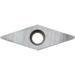 VBGW 2205 SE KBN525, 0.0079″ Corner Radius, 1/8″ Thick, 1/4″ Inscribed Circle, Diamond, Turning Indexable Insert - Exact Industrial Supply