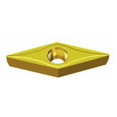 VBMT 331 R52 PT1115, 0.016'Ä≥ Corner Radius, 0.187'Ä≥ Thick, 3/8'Ä≥ Inscribed Circle, TiN|TiCN|Al2O3|TiN, Diamond, Turning Indexable Insert - USA Tool & Supply