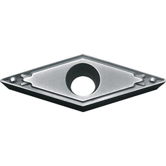 VBMT 221 HQ TN60, 1/64″ Corner Radius, 1/8″ Thick, 1/4″ Inscribed Circle, TiCN/NbC, Diamond, Turning Indexable Insert
