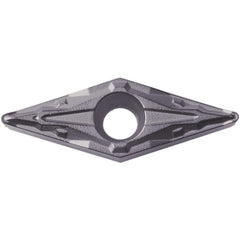 VBMT 221 PP PR1225, 1/64″ Corner Radius, 1/8″ Thick, 1/4″ Inscribed Circle, MEGACOAT, Diamond, Turning Indexable Insert - Exact Industrial Supply