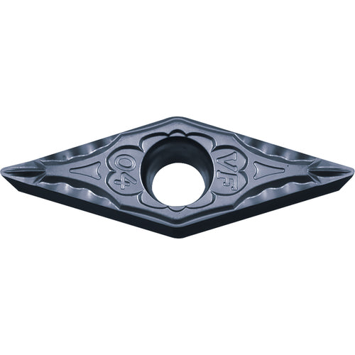 VBMT 2205 VF PR1425, 0.0079″ Corner Radius, 1/8″ Thick, 1/4″ Inscribed Circle, MEGACOAT NANO, Diamond, Turning Indexable Insert - Exact Industrial Supply