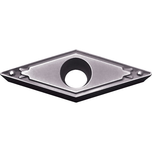 VCMT 333 HQ PR1225, 3/64″ Corner Radius, 3/16″ Thick, 3/8″ Inscribed Circle, MEGACOAT, Diamond, Turning Indexable Insert - Exact Industrial Supply