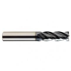 3/4 x 3/4 x 1-1/2 x 4 4Fl .030 C/R Carbide End Mill - TiALN - USA Tool & Supply