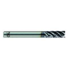 1 x 1 x 1-1/2 x 4 5Fl  Square Carbide End Mill - TiALN - USA Tool & Supply