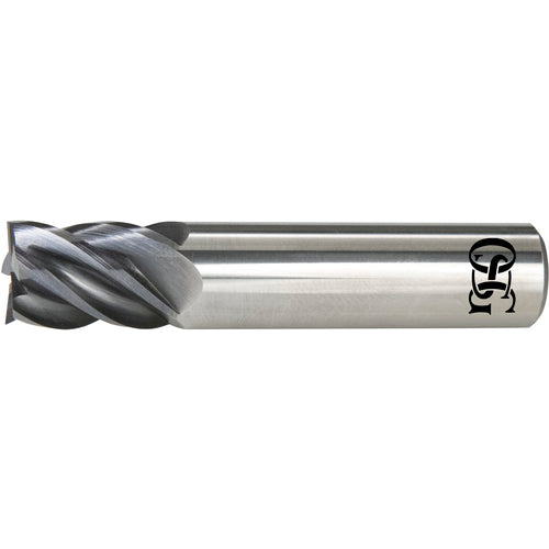 ‎VGM5-06250-N - 5/8″ Dia. × 5/8″ Shank × 1-9/16″ DOC × 3-1/2″ OAL, Carbide, EXO, 5 Flute, Square, End Mill - Exact Industrial Supply