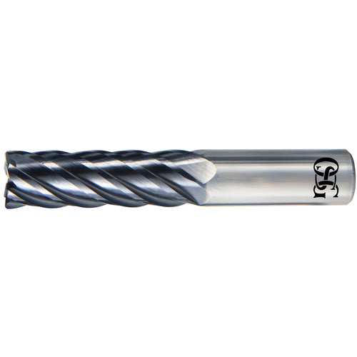 ‎VGM6-06250-SS - 5/8″ Dia. × 5/8″ Shank × 25/32″ DOC × 3″ OAL, Carbide, EXO, 6 Flute, Square, End Mill - Exact Industrial Supply