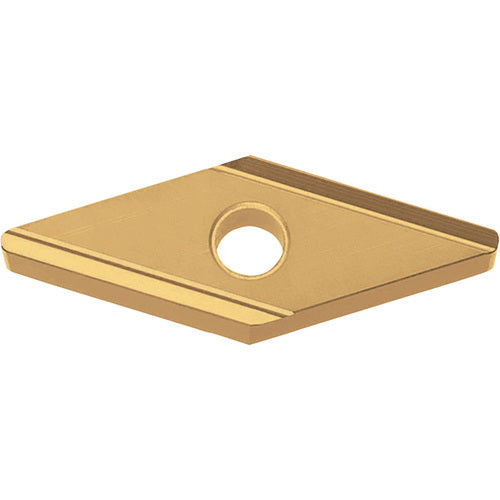 VNGG 3305 PV730, 0.008″ Corner Radius, 3/16″ Thick, 3/8″ Inscribed Circle, TiAlN/TiN, 35 Degree Diamond, Turning Indexable Insert