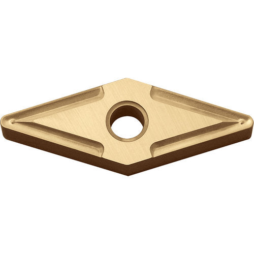 VNMG 331 CA5535, 1/64″ Corner Radius, 3/16″ Thick, 3/8″ Inscribed Circle, TiCl2O3/TiN, 35 Degree Diamond, Turning Indexable Insert