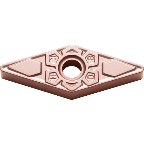 VNMG 332 KH CA310, 1/32″ Corner Radius, 3/16″ Thick, 3/8″ Inscribed Circle, TiCnulll2O3/Ti, Diamond, Turning Indexable Insert - Exact Industrial Supply