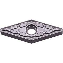 VNMG 332 MQ PR1535, 1/32″ Corner Radius, 3/16″ Thick, 3/8″ Inscribed Circle, MEGACOAT NANO, Diamond, Turning Indexable Insert - Exact Industrial Supply