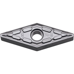 VNMG 331 MQ PR005S, 1/64″ Corner Radius, 3/16″ Thick, 3/8″ Inscribed Circle, MEGACOAT HARD, Diamond, Turning Indexable Insert - Exact Industrial Supply