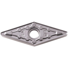VNMG 331 MS PR005S, 1/64″ Corner Radius, 3/16″ Thick, 3/8″ Inscribed Circle, MEGACOAT HARD, Diamond, Turning Indexable Insert - Exact Industrial Supply