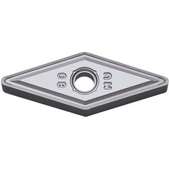 VNMG 332 MU PR015S, 1/32″ Corner Radius, 3/16″ Thick, 3/8″ Inscribed Circle, MEGACOAT HARD, Diamond, Turning Indexable Insert - Exact Industrial Supply
