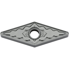 VNMG 332 PQ TN6010, 1/32″ Corner Radius, 3/16″ Thick, 3/8″ Inscribed Circle, TiCN, Diamond, Turning Indexable Insert - Exact Industrial Supply
