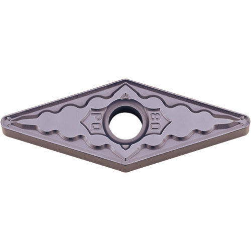 VNMG 331 PQ PV7025, 1/64″ Corner Radius, 3/16″ Thick, 3/8″ Inscribed Circle, TiCN (MEGACOAT), Diamond, Turning Indexable Insert - Exact Industrial Supply