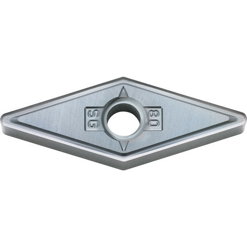 VNMG 331 SG PR1535, 1/64″ Corner Radius, 3/16″ Thick, 3/8″ Inscribed Circle, MEGACOAT NANO, 35 Degree Diamond, Turning Indexable Insert