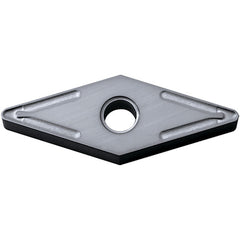 VNMG 331 TN-V TN60, 1/64″ Corner Radius, 3/16″ Thick, 3/8″ Inscribed Circle, TiCN/NbC, Diamond, Turning Indexable Insert - Exact Industrial Supply