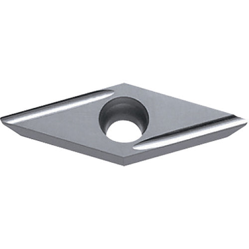 VPET 151505 F-USF TN60, 0.0079″ Corner Radius, 3/32″ Thick, 3/16″ Inscribed Circle, TiCN/NbC, Diamond, Turning Indexable Insert - Exact Industrial Supply