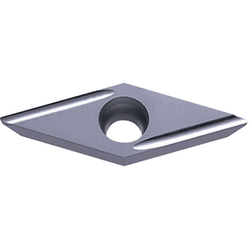 VPET 22013 MF-USF PR1225, 0.002″ Corner Radius, 1/8″ Thick, 1/4″ Inscribed Circle, MEGACOAT, Diamond, Turning Indexable Insert - Exact Industrial Supply