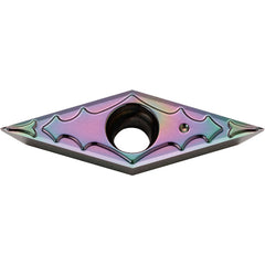 VPGT 2205 CF PDL025, 0.008″ Corner Radius, 1/8″ Thick, 1/4″ Inscribed Circle, C, 35 Degree Diamond, Turning Indexable Insert