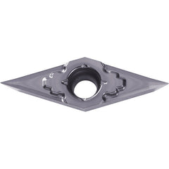 VPGT 151505 MP-CK PR1225, 0.0079″ Corner Radius, 3/32″ Thick, 3/16″ Inscribed Circle, MEGACOAT, Diamond, Turning Indexable Insert - Exact Industrial Supply