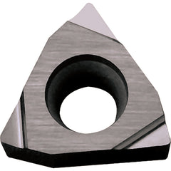 WBET 12105 M-F PV710, 0.0079″ Corner Radius, 1/16″ Thick, 5/32″ Inscribed Circle, TiCN (MEGACOAT NANO), Trigon, Turning Indexable Insert - Exact Industrial Supply