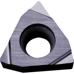 WBET 151502 F PR1725, 0.004″ Corner Radius, 3/32″ Thick, 3/16″ Inscribed Circle, MEGACOAT NANO PLUS, 80 Degree Trigon, Turning Indexable Insert
