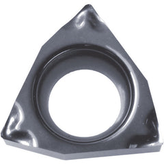 WBGT 12105 MP-CF PR1425, 0.0079″ Corner Radius, 1/16″ Thick, 5/32″ Inscribed Circle, MEGACOAT NANO, Trigon, Turning Indexable Insert - Exact Industrial Supply