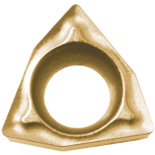 WBMT 151505 DP CA5525, 0.0079″ Corner Radius, 3/32″ Thick, 3/16″ Inscribed Circle, TiCnulll2O3/TiN, Trigon, Turning Indexable Insert - Exact Industrial Supply