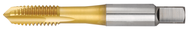 7/16-20 H5 3 Flute HSSCo Plug Spiral Point Tap-Oxide - USA Tool & Supply