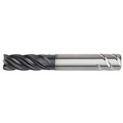 3/4x3/4x2-1/4x3-1/4x6 .060R 5FL Carbide End Mill-Round Shank-AlTiN - USA Tool & Supply