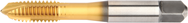 1-12 H4 3 Flute HSSCo Plug Spiral Point Tap-TiCN - USA Tool & Supply